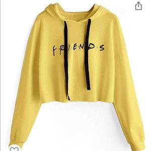FRIENDS cropped hoodie